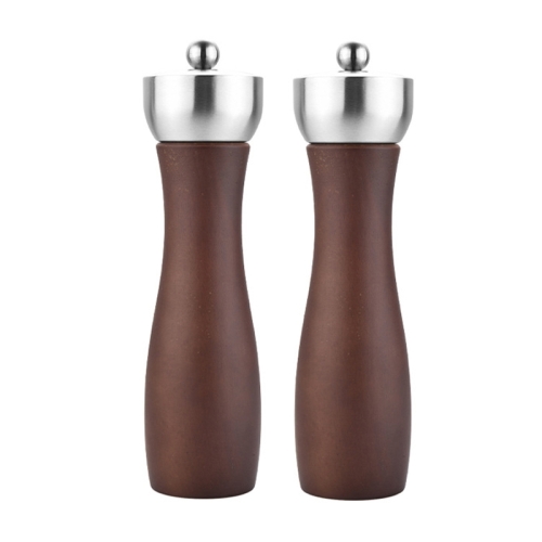 2 PCS Beech 304 Stainless Steel Manual Pepper Grinder Ceramic Core Pepper Grinder, Specification: 8 Inch (Color Box)
2 PCS Beech 304 Stainless Steel Manual Pepper Grinder Ceramic Core Pepper Grinder, Specification: 8 Inch (Color Box)