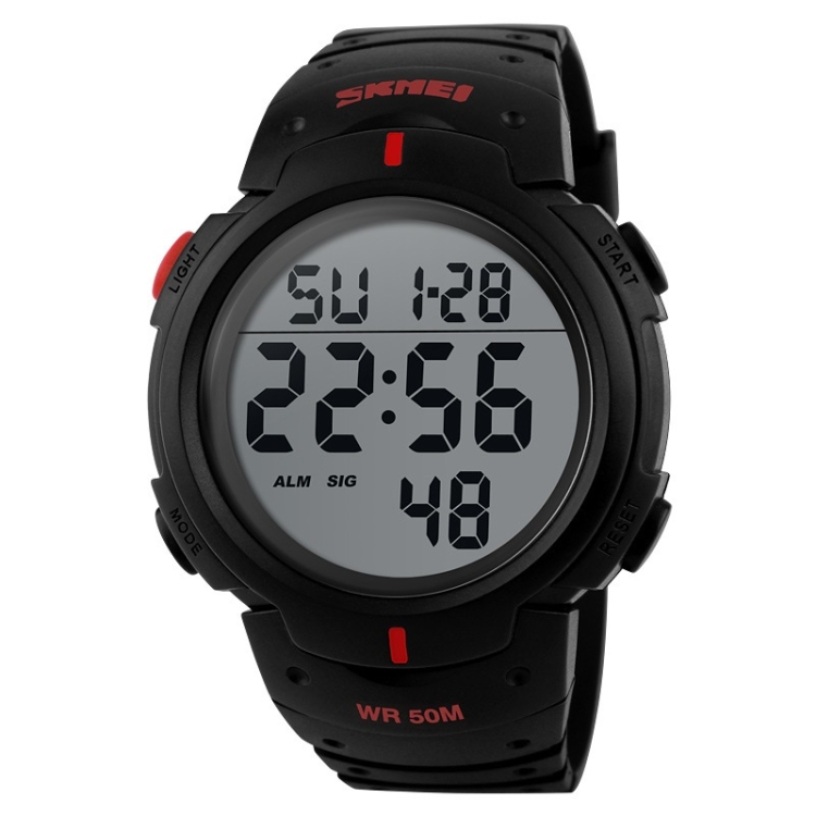 SKMEI 1068 Men Waterproof Outdoor Sports Digital Watch Student Fashion Watch(Red)
SKMEI 1068 Men Waterproof Outdoor Sports Digital Watch Student Fashion Watch(Red)