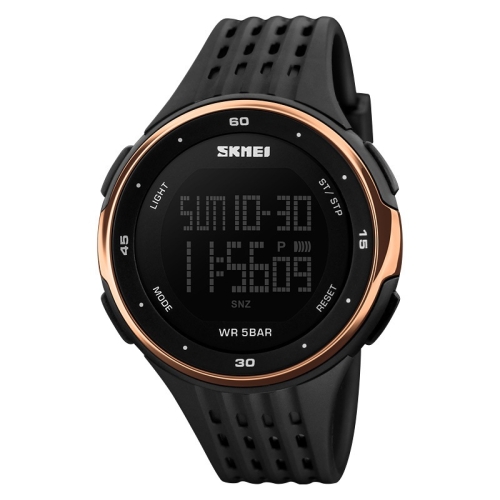 SKMEI 1219 Men Multi-Function Electronic Watch Outdoor Sports Watch(Rose Gold)
SKMEI 1219 Men Multi-Function Electronic Watch Outdoor Sports Watch(Rose Gold)