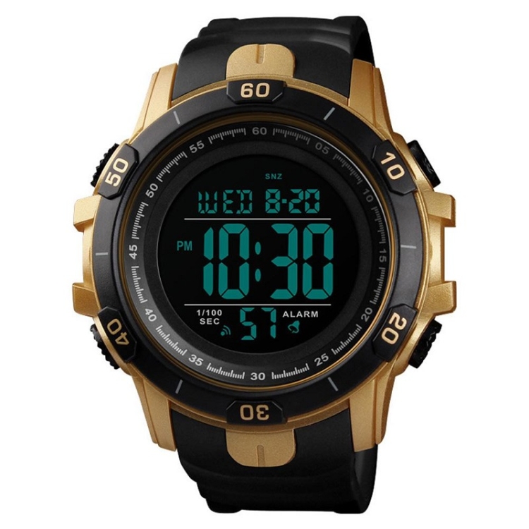 SKMEI 1475 Men Multifunctional Sports Watch Students Outdoor Waterproof Digital Watch(Golden)
SKMEI 1475 Men Multifunctional Sports Watch Students Outdoor Waterproof Digital Watch(Golden)