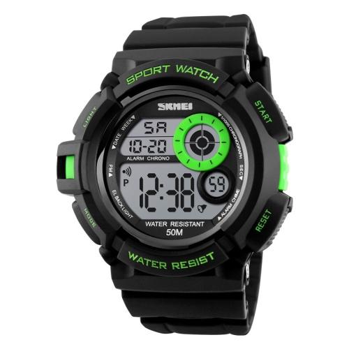 SKMEI 1222 Men / Women Fashion Watch Waterproof Sports Electronic Watch(Green)
SKMEI 1222 Men / Women Fashion Watch Waterproof Sports Electronic Watch(Green)