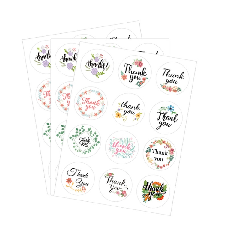 50 PCS THANK YOU Sealing Sticker 12 Thank You Round Sealing Sticker(Thankyou Stickers (1 Sheet of 12))
50 PCS THANK YOU Sealing Sticker 12 Thank You Round Sealing Sticker(Thankyou Stickers (1 Sheet of 12))