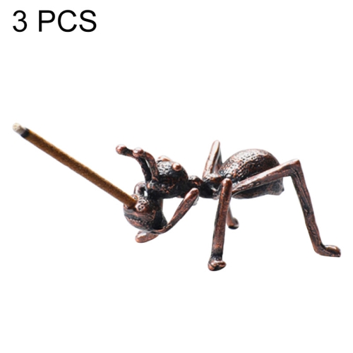 3 PCS Alloy Ant Incense Plug Mini Line Incense Plug Small Decoration Accessories Line Incense Small Incense Burner, Size: 2.2x5 cm
3 PCS Alloy Ant Incense Plug Mini Line Incense Plug Small Decoration Accessories Line Incense Small Incense Burner, Size: 2.2x5 cm