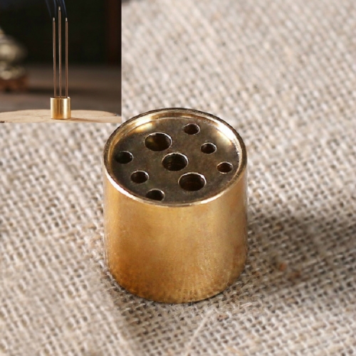 5 PCS Copper Nine-hole Incense Stick Incense Plate Incense Porous Incense Burner, Size:Medium
5 PCS Copper Nine-hole Incense Stick Incense Plate Incense Porous Incense Burner, Size:Medium