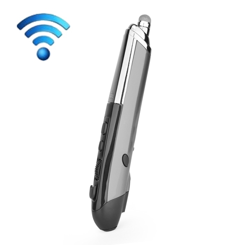 PR-08 1600DPI 6 Keys 2.4G Wireless Electronic Whiteboard Pen Multi-Function Pen Mouse PPT Flip Pen(Silver Gray)
PR-08 1600DPI 6 Keys 2.4G Wireless Electronic Whiteboard Pen Multi-Function Pen Mouse PPT Flip Pen(Silver Gray)