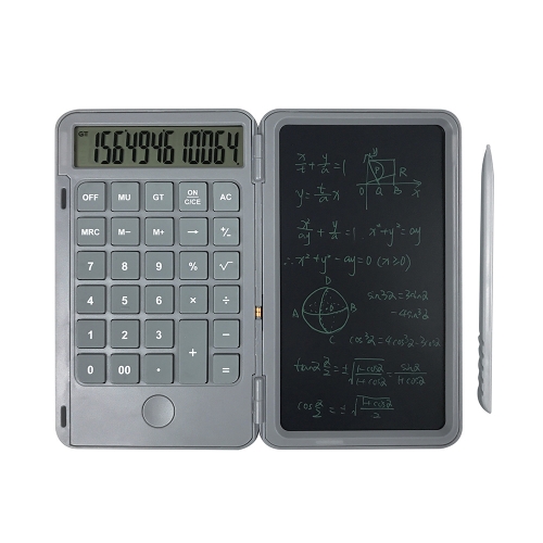 Rechargeable Writing Board Calculator Portable Multi-Function LCD Student Handwriting Board(Gray)
Rechargeable Writing Board Calculator Portable Multi-Function LCD Student Handwriting Board(Gray)