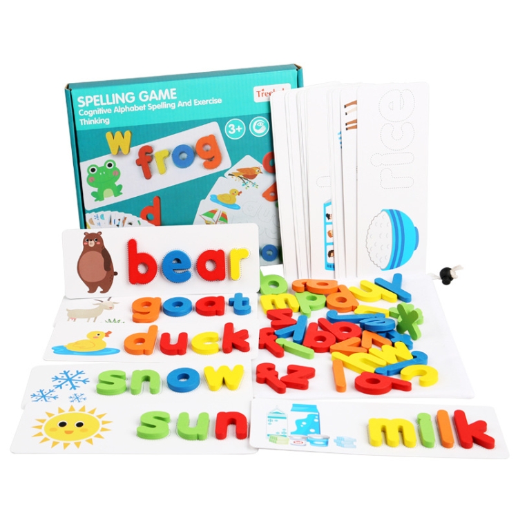 SD016-0 English Letters Spelling Word Games Children Educational Toys Early Education Wooden Puzzles
SD016-0 English Letters Spelling Word Games Children Educational Toys Early Education Wooden Puzzles