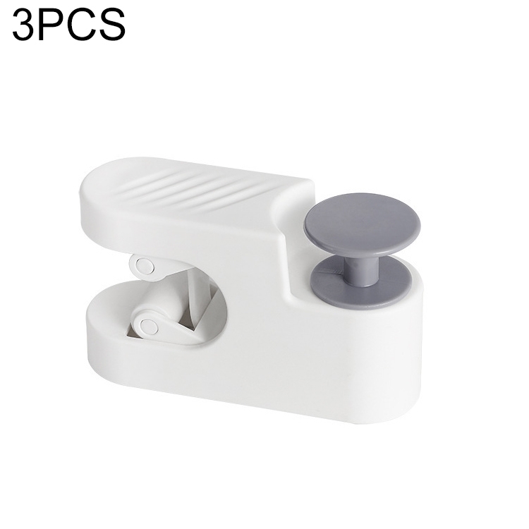 3 PCS Mop Hook Wall Hanging Bathroom Mop Storage Fixed Buckle Broom Holder, Colour: White Single Card Slot
3 PCS Mop Hook Wall Hanging Bathroom Mop Storage Fixed Buckle Broom Holder, Colour: White Single Card Slot