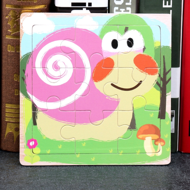 5 PCS KBX-017 Children Wooden Picture Puzzle Baby Early Education Toys(Snails)
5 PCS KBX-017 Children Wooden Picture Puzzle Baby Early Education Toys(Snails)