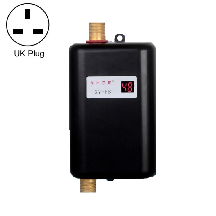 Stainless Steel Instant Kitchen And Bathroom Mini Electric Water Heater(UK Plug 220-240V Black)
Stainless Steel Instant Kitchen And Bathroom Mini Electric Water Heater(UK Plug 220-240V Black)