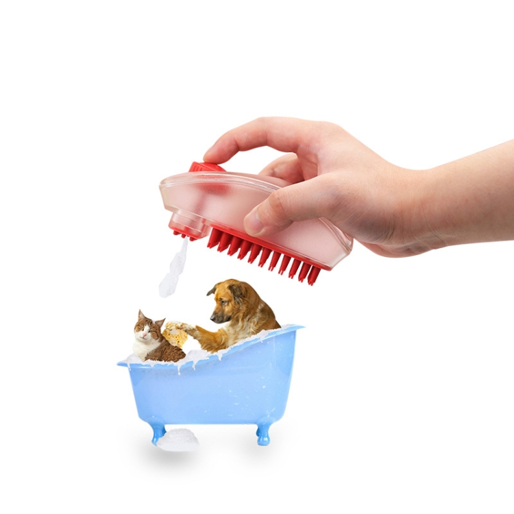 2 In 1 Function Shower Gel Dog Massage Bath Brush Silicone Pet Bath Brush, Random Color Delivery
2 In 1 Function Shower Gel Dog Massage Bath Brush Silicone Pet Bath Brush, Random Color Delivery