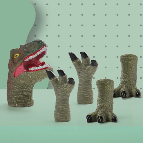 Children Dinosaur Toy Soft Rubber Finger Doll Cartoon Dinosaur Model Parent-Child Toy, Style: Tyrannosaurus
Children Dinosaur Toy Soft Rubber Finger Doll Cartoon Dinosaur Model Parent-Child Toy, Style: Tyrannosaurus