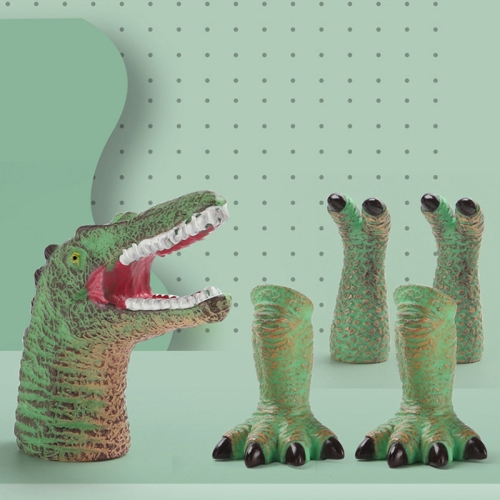 Children Dinosaur Toy Soft Rubber Finger Doll Cartoon Dinosaur Model Parent-Child Toy, Style: Crocodylus
Children Dinosaur Toy Soft Rubber Finger Doll Cartoon Dinosaur Model Parent-Child Toy, Style: Crocodylus