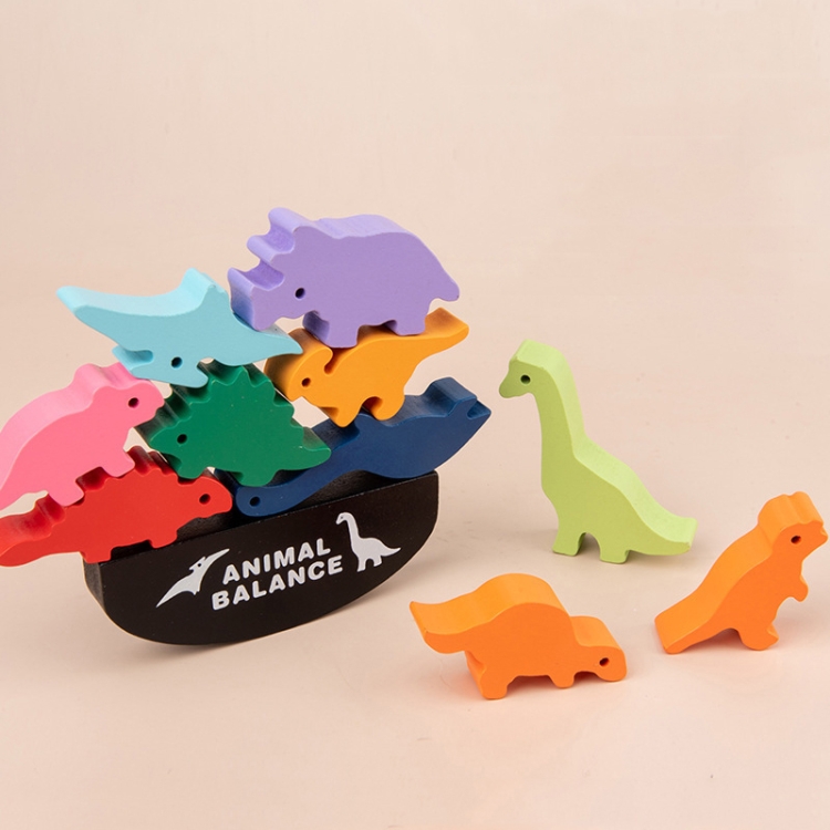 Animal Balance Building Blocks Balance Boats Children Hand-Eye Coordination Wooden Toys(Dinosaur World)
Animal Balance Building Blocks Balance Boats Children Hand-Eye Coordination Wooden Toys(Dinosaur World)