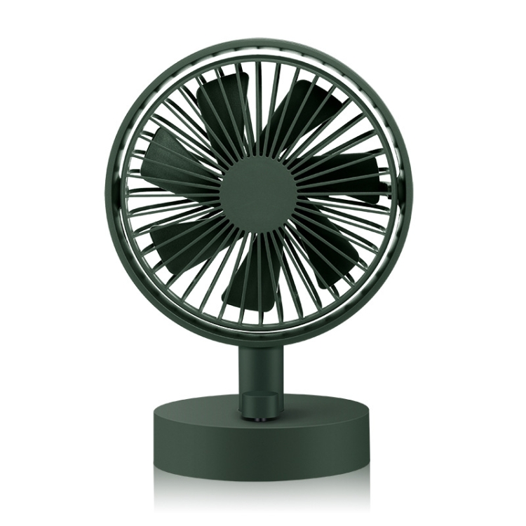 Desktop Shaking Head Fan Portable Household Usb Charging Small Fan(Army Green)
Desktop Shaking Head Fan Portable Household Usb Charging Small Fan(Army Green)