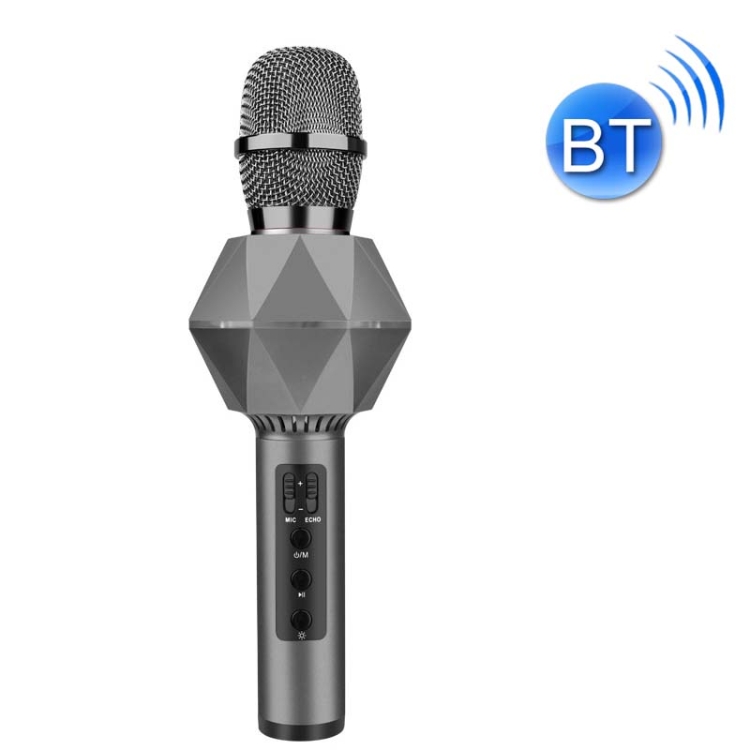 Lebo K7 Mobile Phone K Song Wireless Bluetooth Microphone Multi-Function Stereo Portable Smart Microphone(Silver Gray)
Lebo K7 Mobile Phone K Song Wireless Bluetooth Microphone Multi-Function Stereo Portable Smart Microphone(Silver Gray)