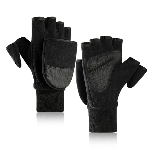 Winter Outdoor Cycling Photography Gloves Warm Polar Fleece Half-Finger Gloves, Size: XL
Winter Outdoor Cycling Photography Gloves Warm Polar Fleece Half-Finger Gloves, Size: XL