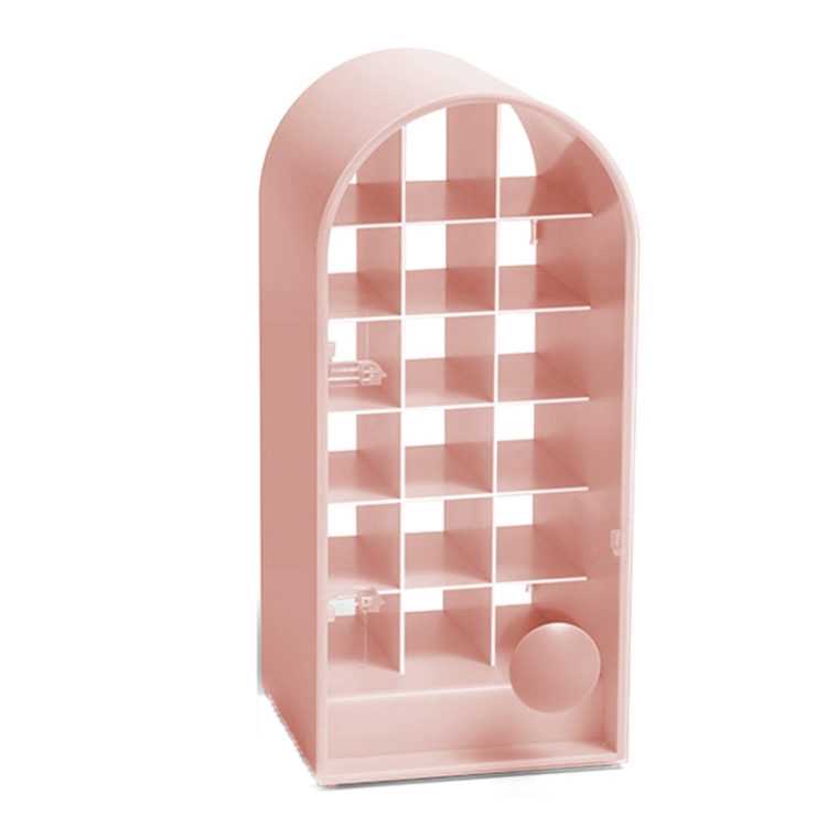 Lipstick Desktop Storage Box Handle Design Transparent Cosmetic Storage Box(Pink)
Lipstick Desktop Storage Box Handle Design Transparent Cosmetic Storage Box(Pink)
