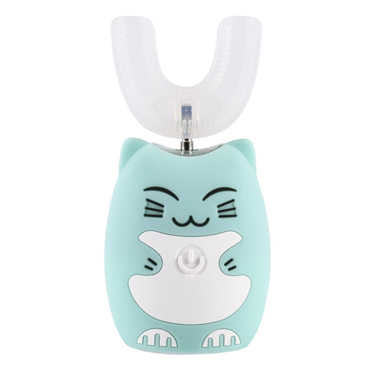 JY968 Children Automatic Intelligent Ultrasonic Voice Broadcast Mouth U-Shaped Electric Toothbrush, Product specifications: Cat 2-6 years old(Blue)
JY968 Children Automatic Intelligent Ultrasonic Voice Broadcast Mouth U-Shaped Electric Toothbrush, Product specifications: Cat 2-6 years old(Blue)