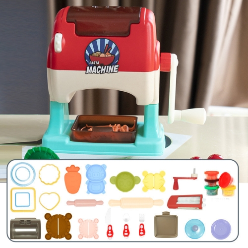 Children Electric Color Clay Noodle Maker Set Toy DIY Kitchen Pretend Play Toy Manual Version
Children Electric Color Clay Noodle Maker Set Toy DIY Kitchen Pretend Play Toy Manual Version