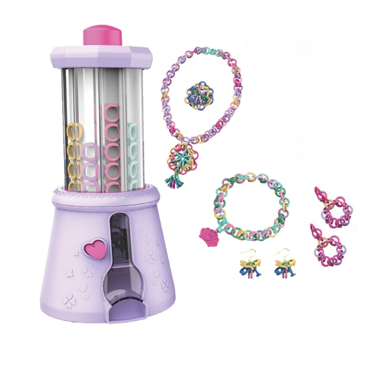 DIY Braided Bracelet Toy Beaded Braided Chain Link Maker Girl Dress Up Toy(Purple)
DIY Braided Bracelet Toy Beaded Braided Chain Link Maker Girl Dress Up Toy(Purple)