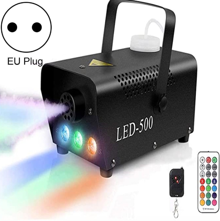 ZQ-B317 500W LED Full Color Remote Control Fog Machine Color Smoke Generator Stage Lighting Bar Lighting, Specification: EU Plug 
ZQ-B317 500W LED Full Color Remote Control Fog Machine Color Smoke Generator Stage Lighting Bar Lighting, Specification: EU Plug