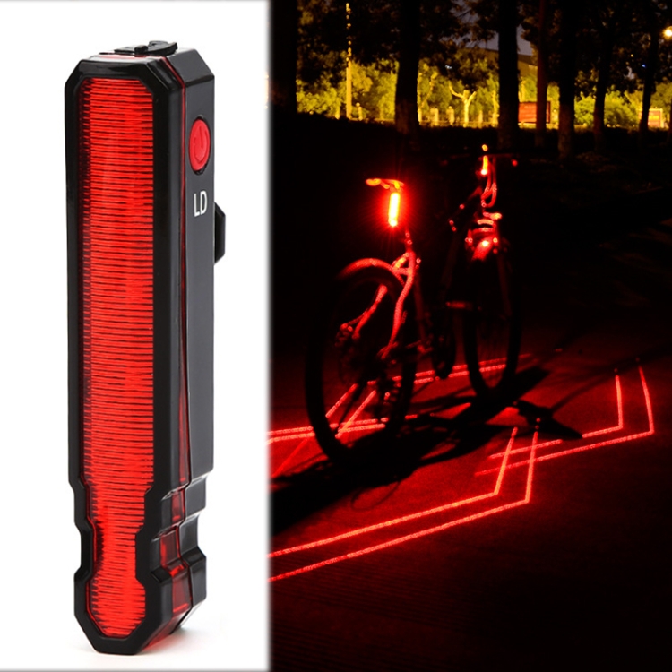 LD51 USB Rechargeable Bicycle Laser Tail Light Night Riding LED Warning Light Outdoor Riding Equipment(Red Light)
LD51 USB Rechargeable Bicycle Laser Tail Light Night Riding LED Warning Light Outdoor Riding Equipment(Red Light)
