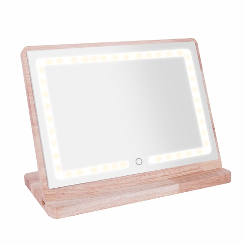 Wooden Detachable LED Makeup Mirror Three-Tone Gentle Light Eye Protection Desktop Desktop Mirror
Wooden Detachable LED Makeup Mirror Three-Tone Gentle Light Eye Protection Desktop Desktop Mirror