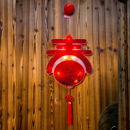 New Year Pendant Lantern Spring Festival Home Wall-Mounted Decorative Light, Style: Spring
New Year Pendant Lantern Spring Festival Home Wall-Mounted Decorative Light, Style: Spring