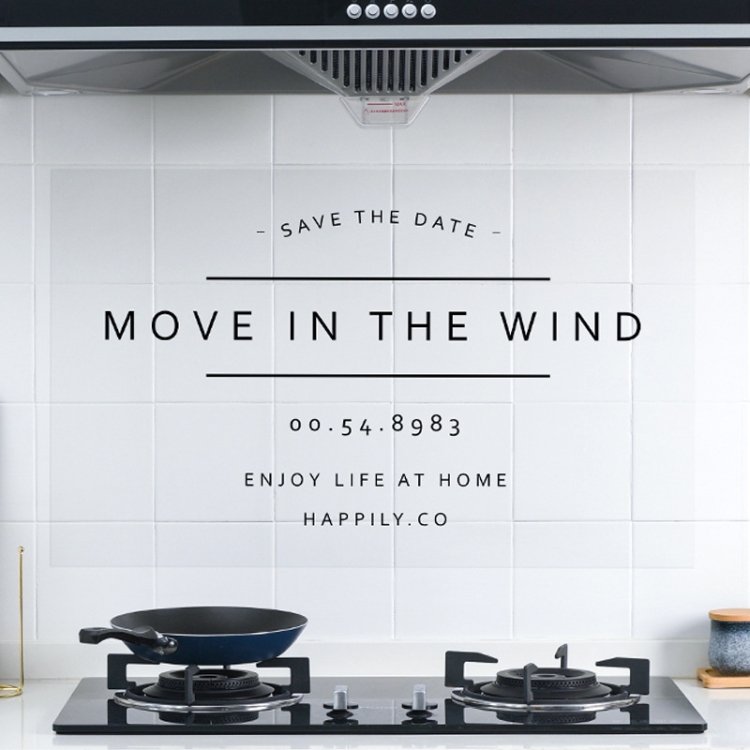 3 PCS Kitchen Stoves High Temperature Oil-Proof Wall Stickers Ceramic Tile Waterproof Oily Fume Stickers(Letter)
3 PCS Kitchen Stoves High Temperature Oil-Proof Wall Stickers Ceramic Tile Waterproof Oily Fume Stickers(Letter)