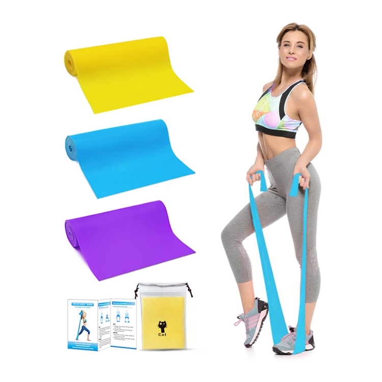 3 In 1 TPE Yoga Stretch Sheet Fitness Elastic Band Resistance Band Strength Training Stretch Band Set
3 In 1 TPE Yoga Stretch Sheet Fitness Elastic Band Resistance Band Strength Training Stretch Band Set