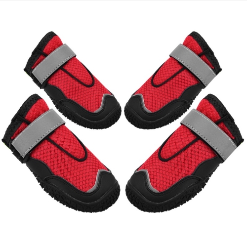 HCPET Pet Wear-Resistant & Breathable Shoes Outdoor Non-Slip Dog Shoes, Size: 1(Red)
HCPET Pet Wear-Resistant & Breathable Shoes Outdoor Non-Slip Dog Shoes, Size: 1(Red)