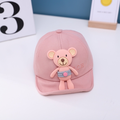 C0423 Spring Hug Bear Shape Baby Cap Cotton Sunhat, Size: 46cm Adjustable(Pink)
C0423 Spring Hug Bear Shape Baby Cap Cotton Sunhat, Size: 46cm Adjustable(Pink)
