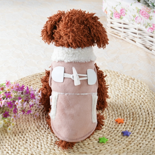 2 PCS Pet Dog Clothes Warm Fleece Vest Velet Small Dog Lamb Cashmere Jacket, Size:M(Pink)
2 PCS Pet Dog Clothes Warm Fleece Vest Velet Small Dog Lamb Cashmere Jacket, Size:M(Pink)