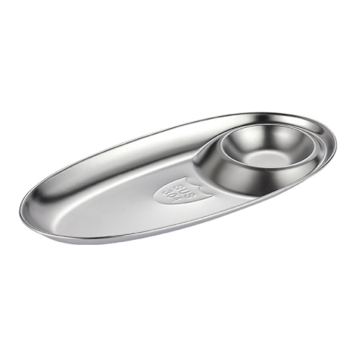 2 PCS Stainless Steel Seasoning Plate Split Plate Sauce Plate Hotel Barbecue Snack Plate Large
2 PCS Stainless Steel Seasoning Plate Split Plate Sauce Plate Hotel Barbecue Snack Plate Large