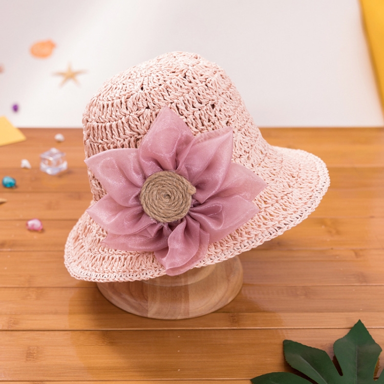 MZ8940 Flower Children Straw Hat Summer Children Sun-Shield Hat, Size: Around 52cm(Skin Pink)
MZ8940 Flower Children Straw Hat Summer Children Sun-Shield Hat, Size: Around 52cm(Skin Pink)