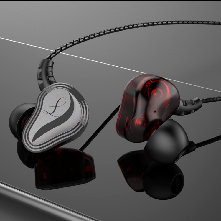 D2000 3.5mm Double-moving Coil Wire-controlled In-ear Sports Gaming Wired Earphone(Gray)
D2000 3.5mm Double-moving Coil Wire-controlled In-ear Sports Gaming Wired Earphone(Gray)