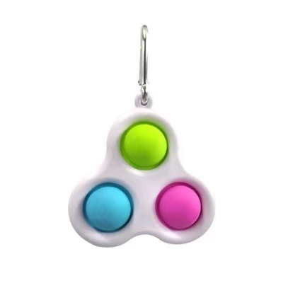 Press Bubble Fun Mini Pressure Relief Fingertip Toy Silicone Finger Practice Keychain,Style: Three Rounds (Green Blue Pink)
Press Bubble Fun Mini Pressure Relief Fingertip Toy Silicone Finger Practice Keychain,Style: Three Rounds (Green Blue Pink)