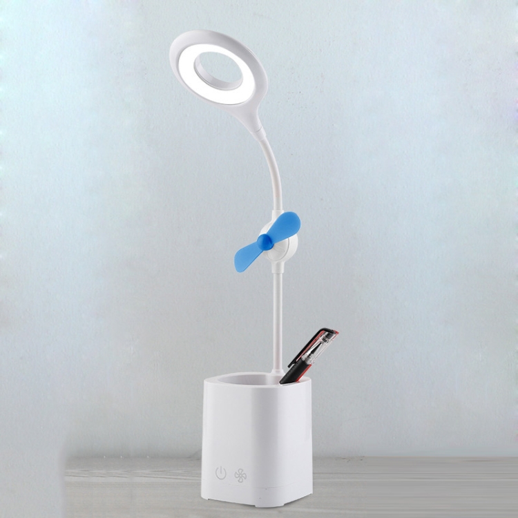 WS-8010 LED Fan Desk Lamp Bedside Desk USB Folding Desk Lamp, Colour: Pen Holder Blue Fan Blade
WS-8010 LED Fan Desk Lamp Bedside Desk USB Folding Desk Lamp, Colour: Pen Holder Blue Fan Blade