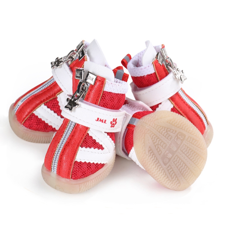 JML Pet Sports Shoes Non-Slip Wear-Resistant Comfortable Breathable Dog Shoes, Size: 1(Red)
JML Pet Sports Shoes Non-Slip Wear-Resistant Comfortable Breathable Dog Shoes, Size: 1(Red)