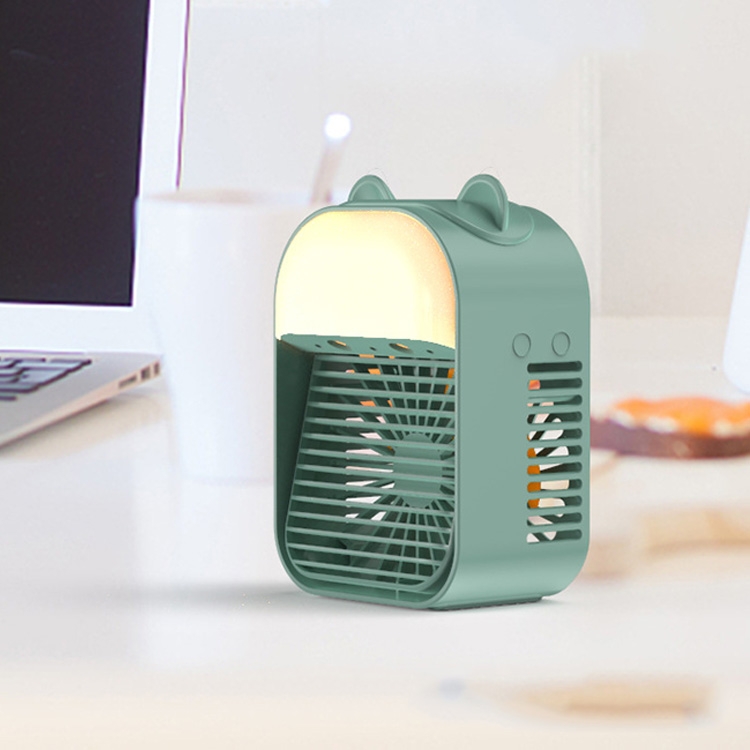 Household Mini Humidification Fan Portable USB Water-cooled Air Conditioning Fan(Bear Ear-Green)
Household Mini Humidification Fan Portable USB Water-cooled Air Conditioning Fan(Bear Ear-Green)