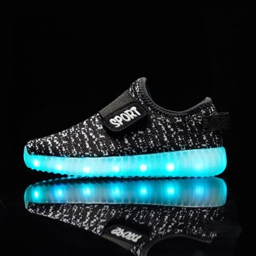 Led Light Luminous Shoes Flying Woven Sports And Leisure Shoes For Children, Size: 31(Black)
Led Light Luminous Shoes Flying Woven Sports And Leisure Shoes For Children, Size: 31(Black)
