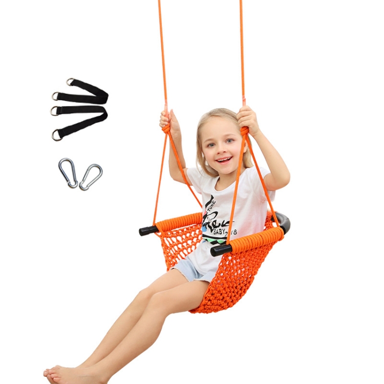 Children Swing Family Toys Indoor And Outdoor Garden Hand-Woven Swing Chair Hanging Chair
Children Swing Family Toys Indoor And Outdoor Garden Hand-Woven Swing Chair Hanging Chair