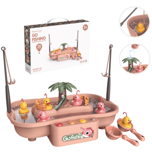 Play House Children Educational Electric Cycle Rotating Fishing Station Summer Water Game Toy Set, Colour: Pink 6 Ducks
Play House Children Educational Electric Cycle Rotating Fishing Station Summer Water Game Toy Set, Colour: Pink 6 Ducks