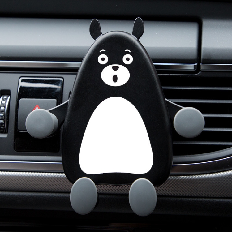 Q2 2 PCS Cartoon Car Multifunctional Navigation Air Outlet Car Phone Holder(Black and White Llittle Bear)
Q2 2 PCS Cartoon Car Multifunctional Navigation Air Outlet Car Phone Holder(Black and White Llittle Bear)