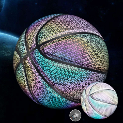 MILACHIC Number 7 Holographic Reflective Basketball Visible at Night Rainbow Star Basketball(Neon Red Lingge 6705)
MILACHIC Number 7 Holographic Reflective Basketball Visible at Night Rainbow Star Basketball(Neon Red Lingge 6705)