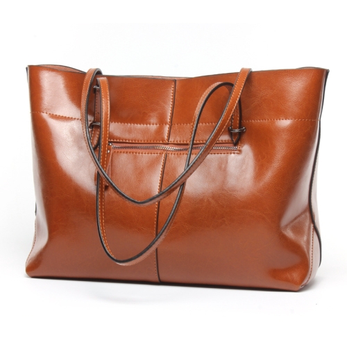 L4002 Trendy Casual Tote Bag Shoulder Women Bag(Retro Brown Horizontal Version)
L4002 Trendy Casual Tote Bag Shoulder Women Bag(Retro Brown Horizontal Version)