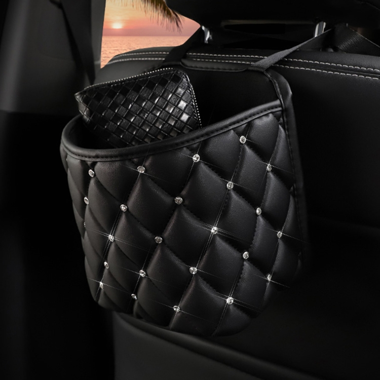 Car Seat Back Storage Bag Personality Diamond-Studded Car Storage Net Bag Car Multi-Function Storage Bag
Car Seat Back Storage Bag Personality Diamond-Studded Car Storage Net Bag Car Multi-Function Storage Bag