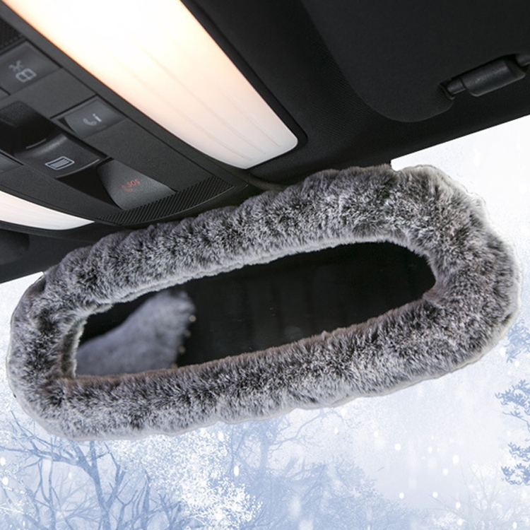 Car Rearview Mirror Cover Four Seasons Universal Plush Car Rear View Mirror Cover(Gray)
Car Rearview Mirror Cover Four Seasons Universal Plush Car Rear View Mirror Cover(Gray)