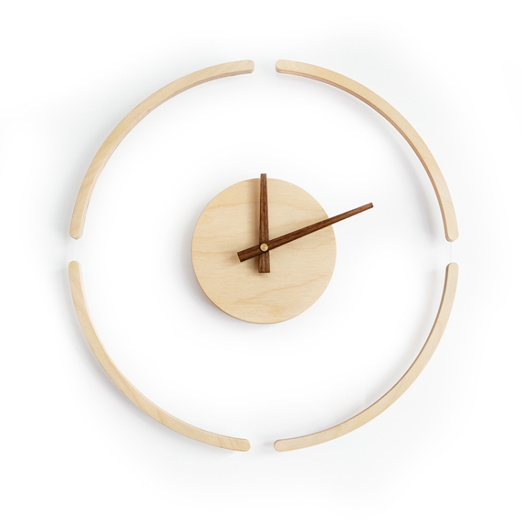 14 inch Transparent Floating Wall Clock Wooden Clocks Home Living Room Wall Decoration
14 inch Transparent Floating Wall Clock Wooden Clocks Home Living Room Wall Decoration